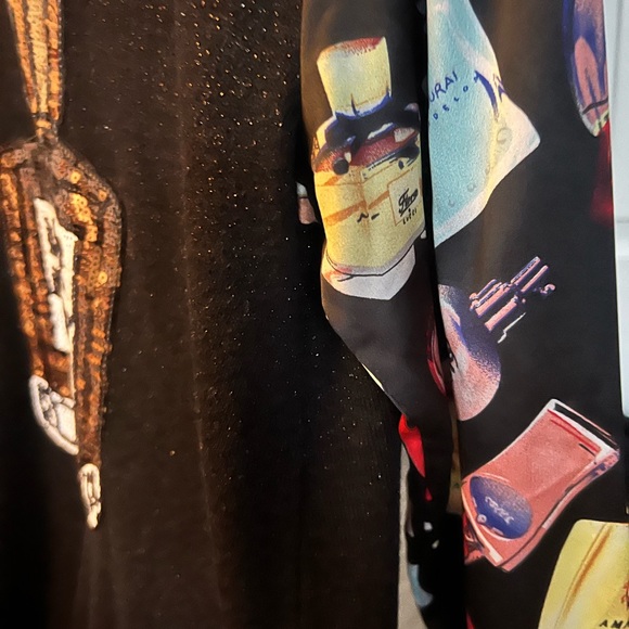 Fashion Parfum Shirt Dress Sz MD/LG - Picture 4 of 4